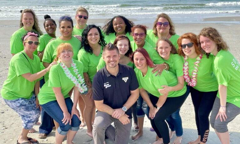 Our leaders enjoyed a Manager’s Retreat on the North Carolina coast in 2021.